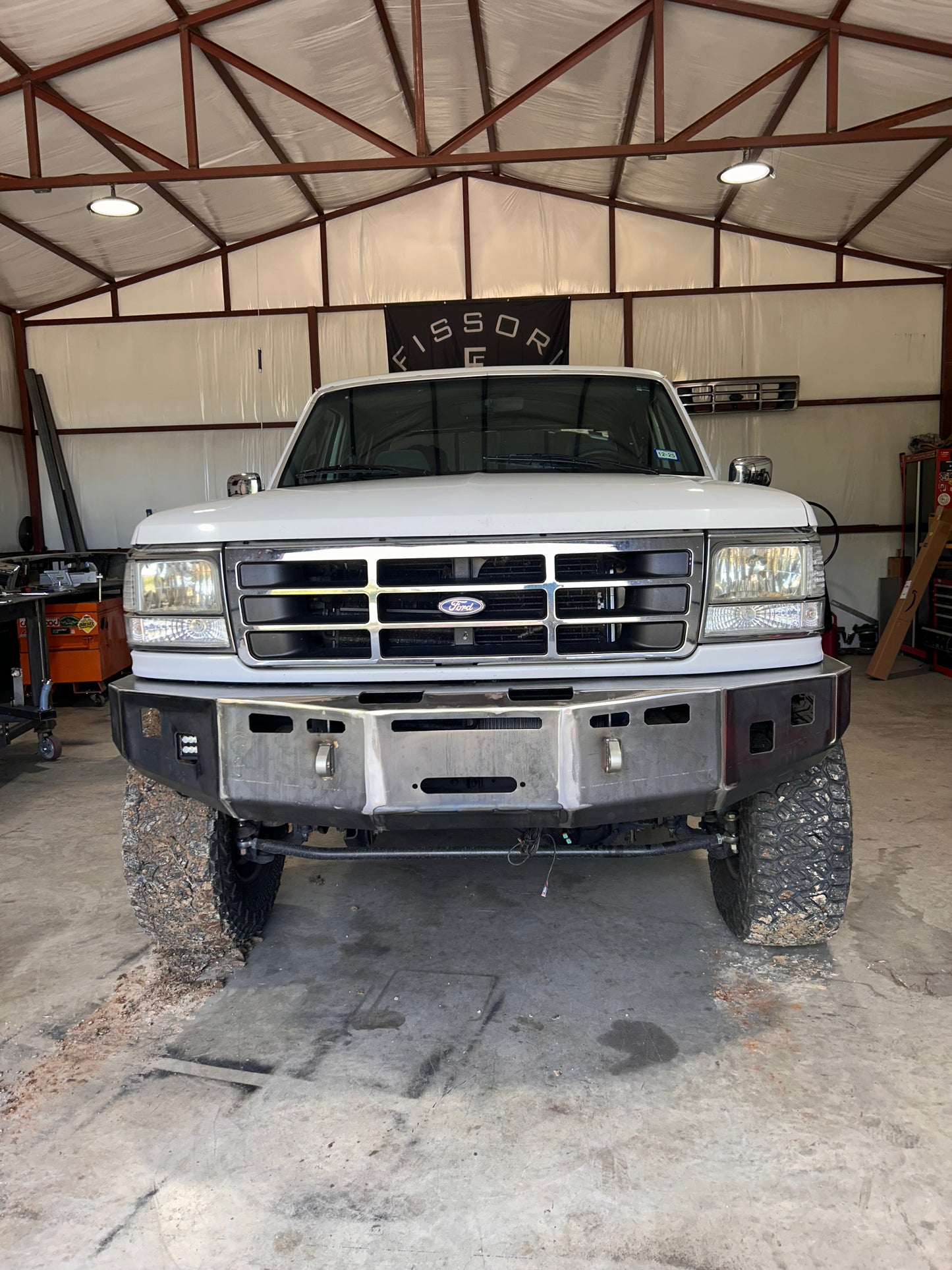 (1992-1997) OBS Front Bumper w/ winch mount