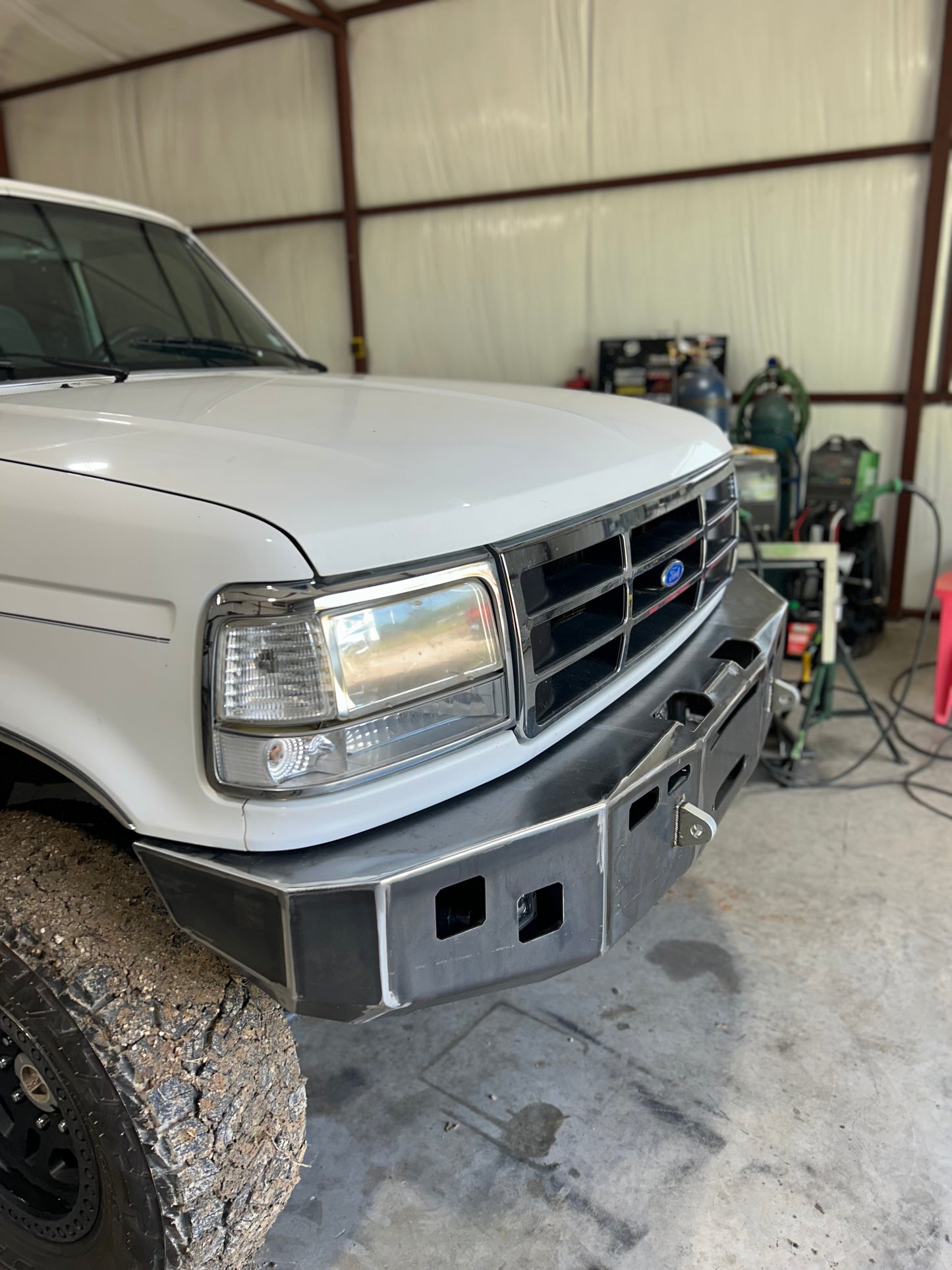 (1992-1997) OBS Front Bumper w/ winch mount