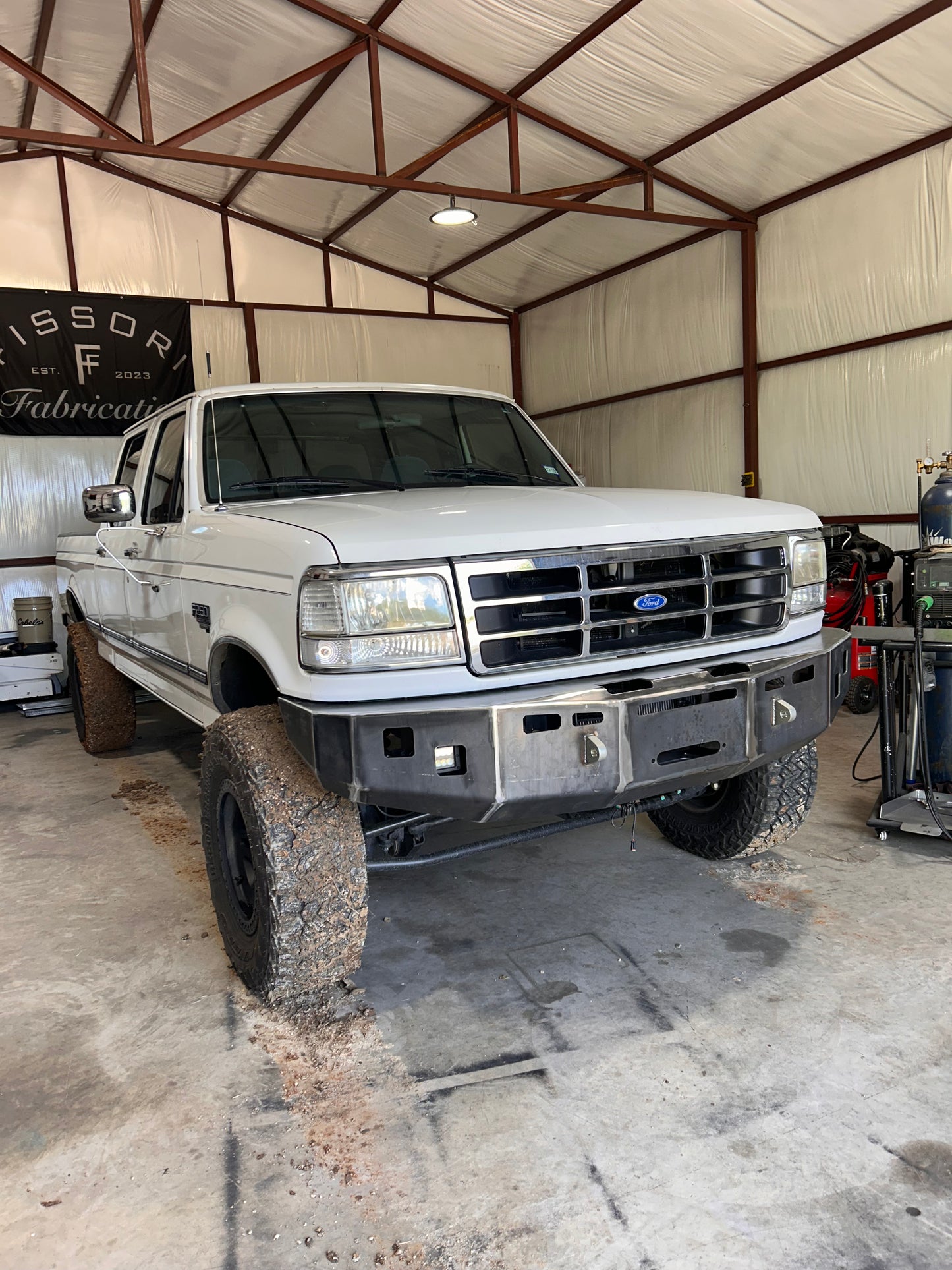 (1992-1997) OBS Front Bumper w/ winch mount