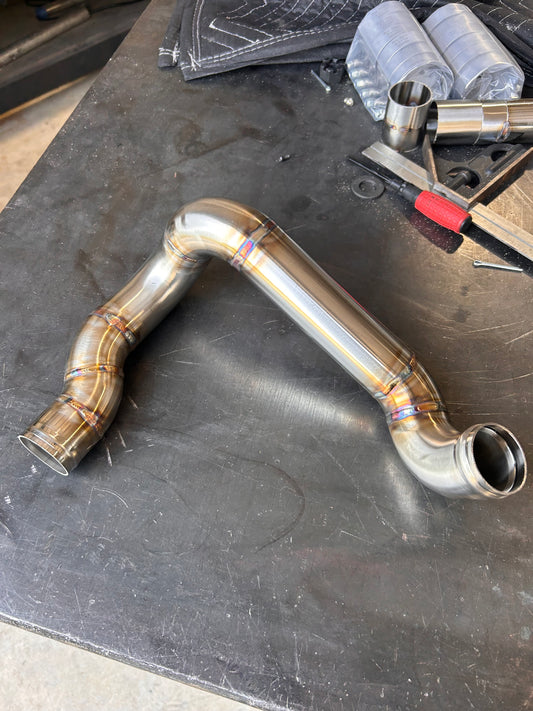 96-97 OBS 7.3 Stainless Coolant Pipe for Short SD Style housing