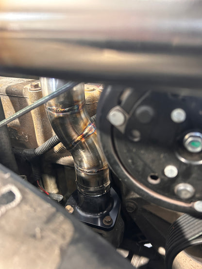 96-97 OBS 7.3 Stainless Coolant Pipe for Short SD Style housing