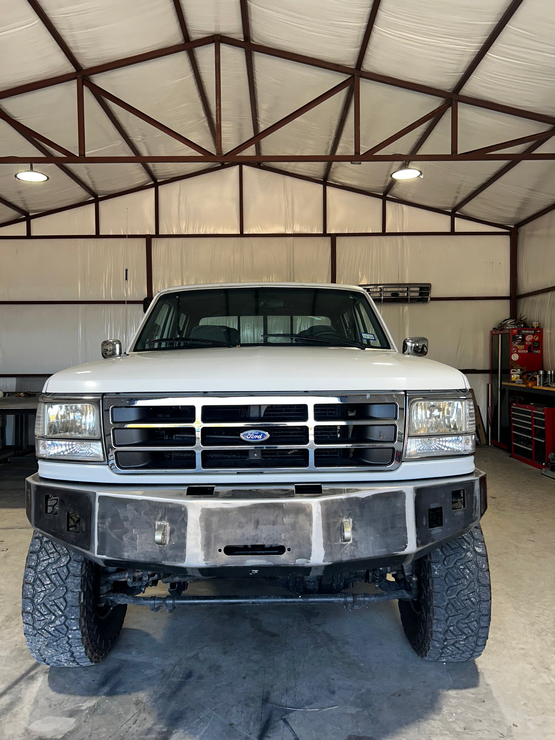 Obs Front Bumper (1992-1997) OBS Front Bumper w/ winch mount – Fissori Fabrication