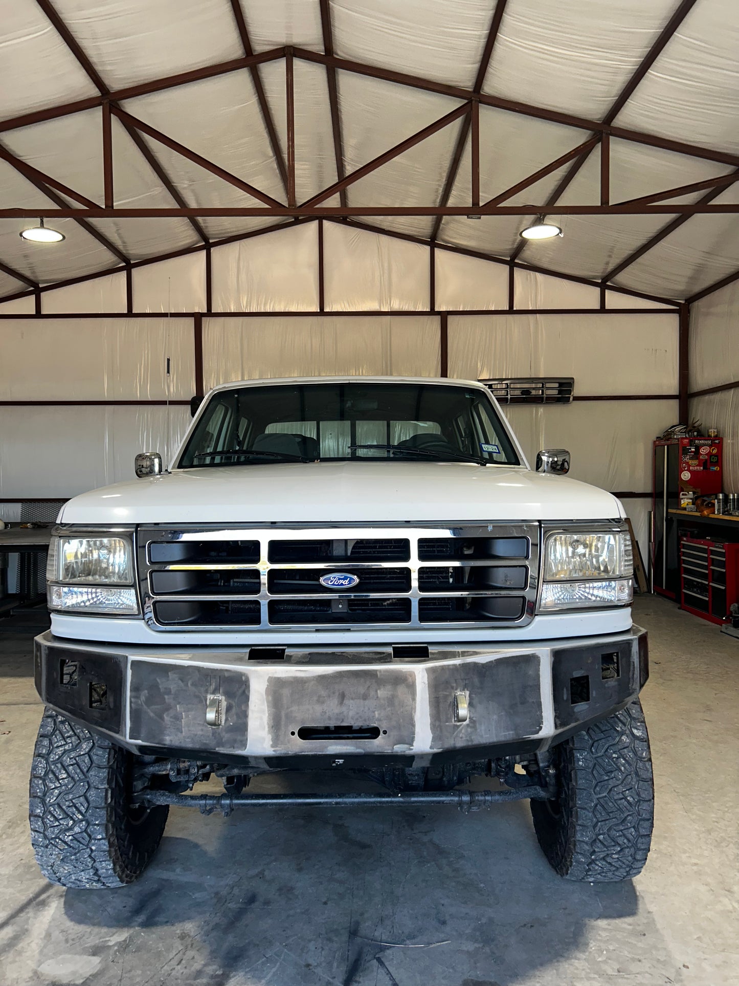 (1992-1997) OBS Front Bumper w/ winch mount